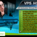 Advertisement for VPS Hosting by Asia Virtual Solutions, highlighting features like 10 virtual CPU cores, 12 GB ECC RAM, 10 Gbps port speed, and 150 GB NVME drive, with various hosting services.