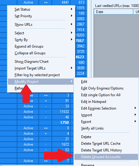 Remove unused GSA Ser Accounts