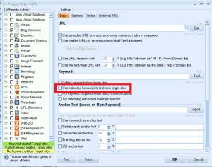 GSA Search Engine Ranker - Target URLs 2