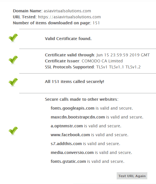 Why No Padlock results