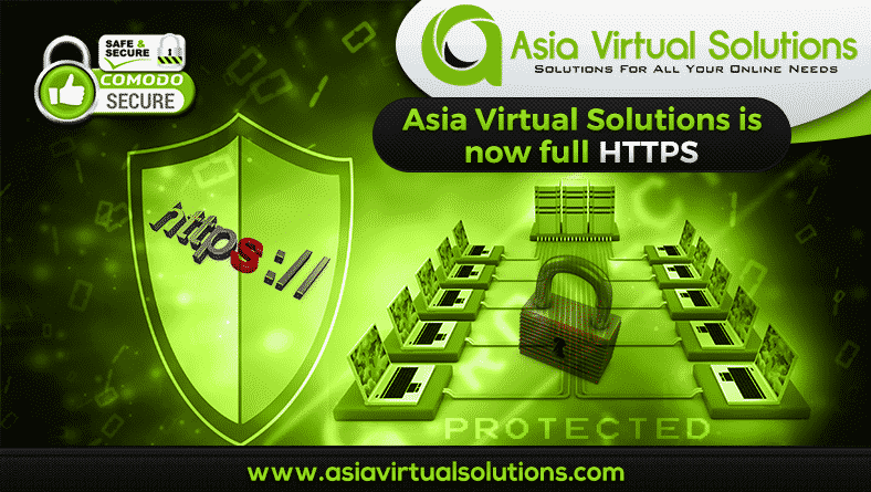 Asia Virtual Solutions go HTTPS