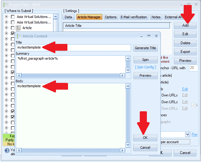GSA Search Engine Ranker Project Template - sample 3
