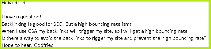 lowering bounce rate