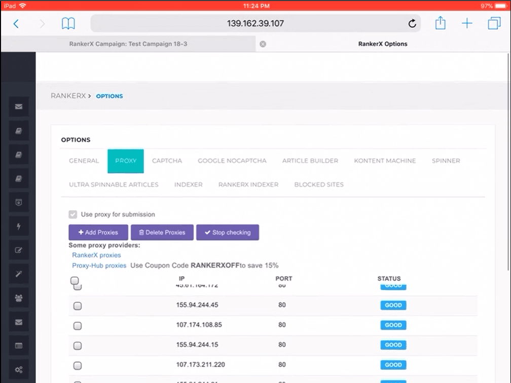 Use rankerX from anywhere Use rankerX from anywhere