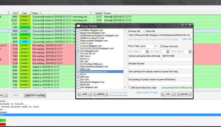 GSA Website Contact - Proxy Scraper