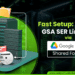 Quickly configure your gsa ser with a link list available through a google drive shared folder.