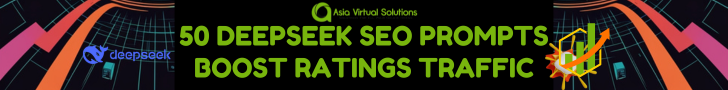 50 Deepseek SEO Prompts to Boost Rankings & Traffic 7 Banner with the text "50 DeepSeek SEO Prompts Boost Ratings Traffic" from Ade-Wind Solutions, featuring colorful digital patterns that capture the essence of deepseek prompts.