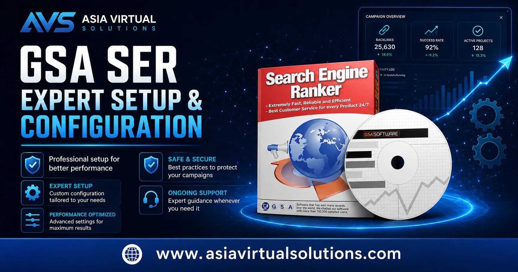 GSA SER Expert Setup & Configuration | Asia Virtual Solutions