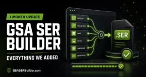 Asia Virtual Solutions 33 Aggiornamento di GSASERBuilder valido per un mese, con contenuti multilingue, progetti GSA SER in blocco, pagine ottimizzate per i motori di ricerca, diverse opzioni di abbonamento e premi per gli affiliati.
