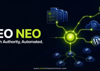 SEO NEO — Search Authority, Automated: sebuah pusat yang menghubungkan artikel, blog berbasis cloud, dan WordPress ke jaringan backlink dan peningkatan peringkat pencarian.