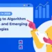 Illustration einer Person, die auf einen Bildschirm zeigt, auf dem “SEO-Trends im Jahr 2026: Anpassung an Algorithmusänderungen und neue Technologien” steht. Im Hintergrund werden die wichtigsten SEO-Trends für 2026 mit Grafiken und Häkchen hervorgehoben.