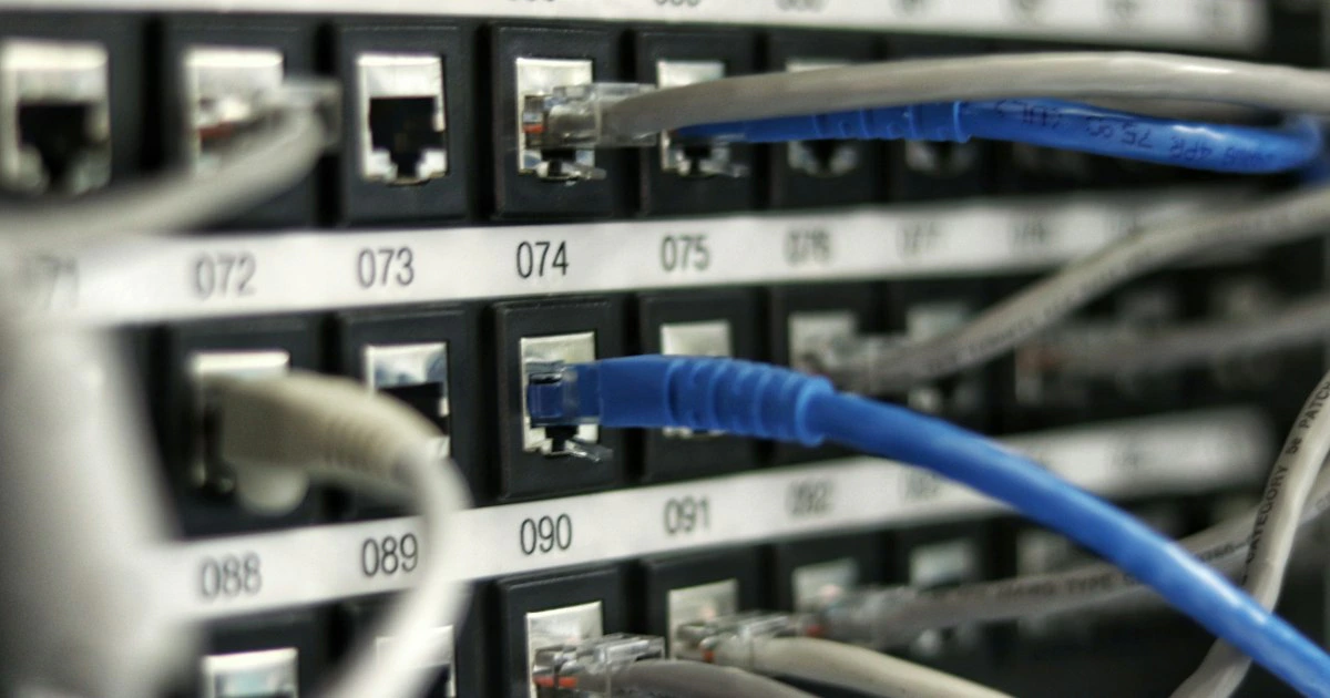 Buy GSA SER Proxies: Best Proxy Setup for Link Building 4 Network cables in a switch, representing proxy subnet spread across multiple locations