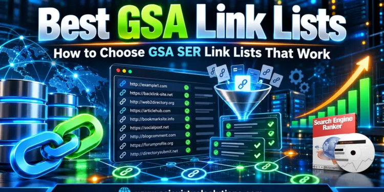 Best GSA Link Lists: How to Choose GSA SER Link Lists That Work 1 Best GSA link lists: how to choose GSA SER link lists that work