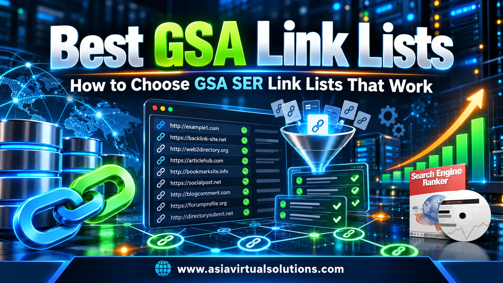 Best GSA link lists: how to choose GSA SER link lists that work