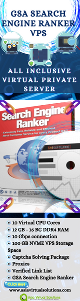 Improve your SEO with GSA Search Engine Ranker, now available on VPS. Boost your website's visibility and rankings with the power of GSA search engine.