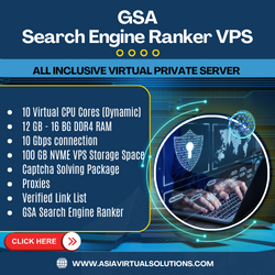VPS for GSA Search Engine Ranker.