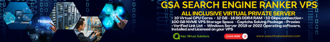 GSA search engine VPS for GSA Search Engine Ranker.