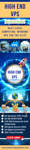 High-end VPS by Asia Virtual Solutions - 120x600 banner 1