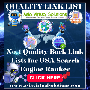 No. 1 quality back links for gsa engine ranker from a quality link list.