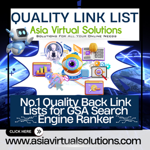 No.1 Quality back links for gsa ranker.