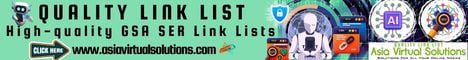High quality link list for SEO.